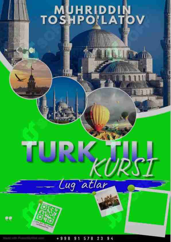 Turk tilidan A1-C1 to`liq lug`at