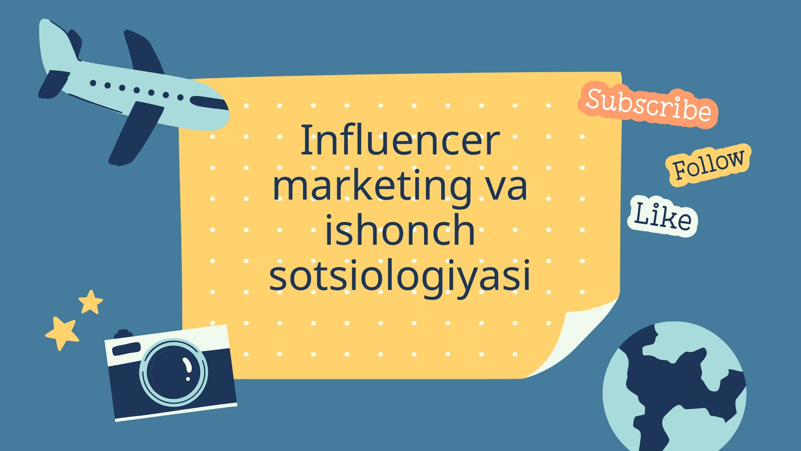 Influencer marketing va ishonch sotsiologiyasi