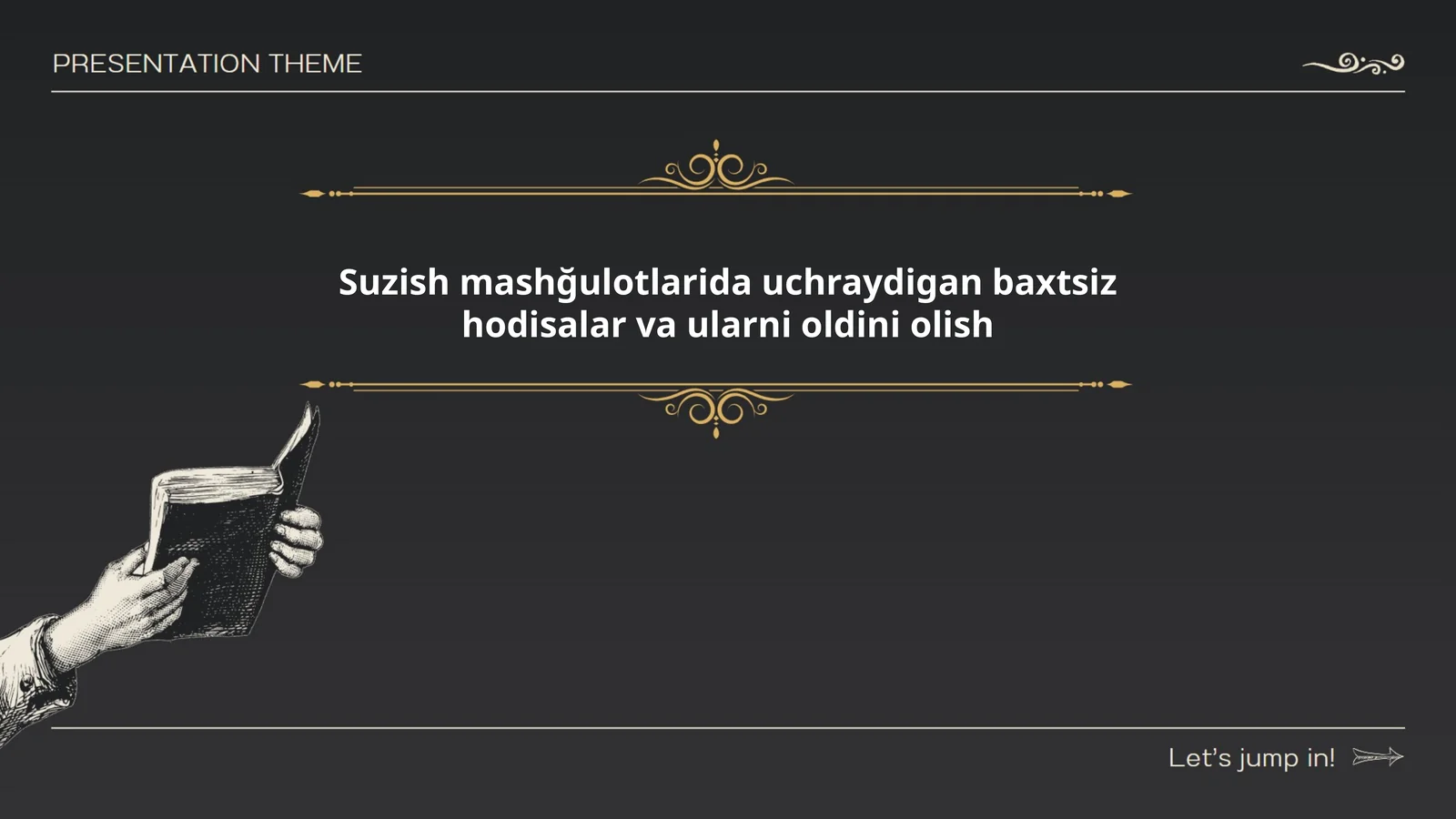 Suzish mashğulotlarida uchraydigan baxtsiz hodisalar va ularni oldini olish