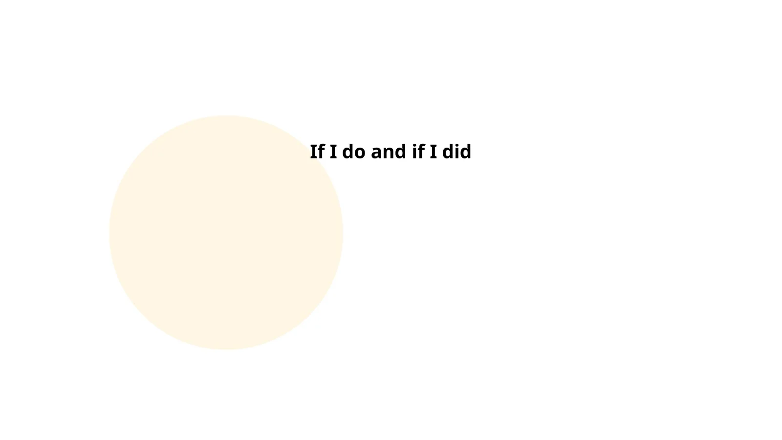 Agar qilsam va agar qildim iboralari